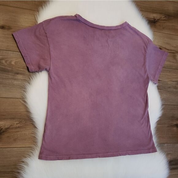 NWOT Midnight Rider Howdy Stranger Oversized Western Graphic Tee XS - Picture 8 of 8